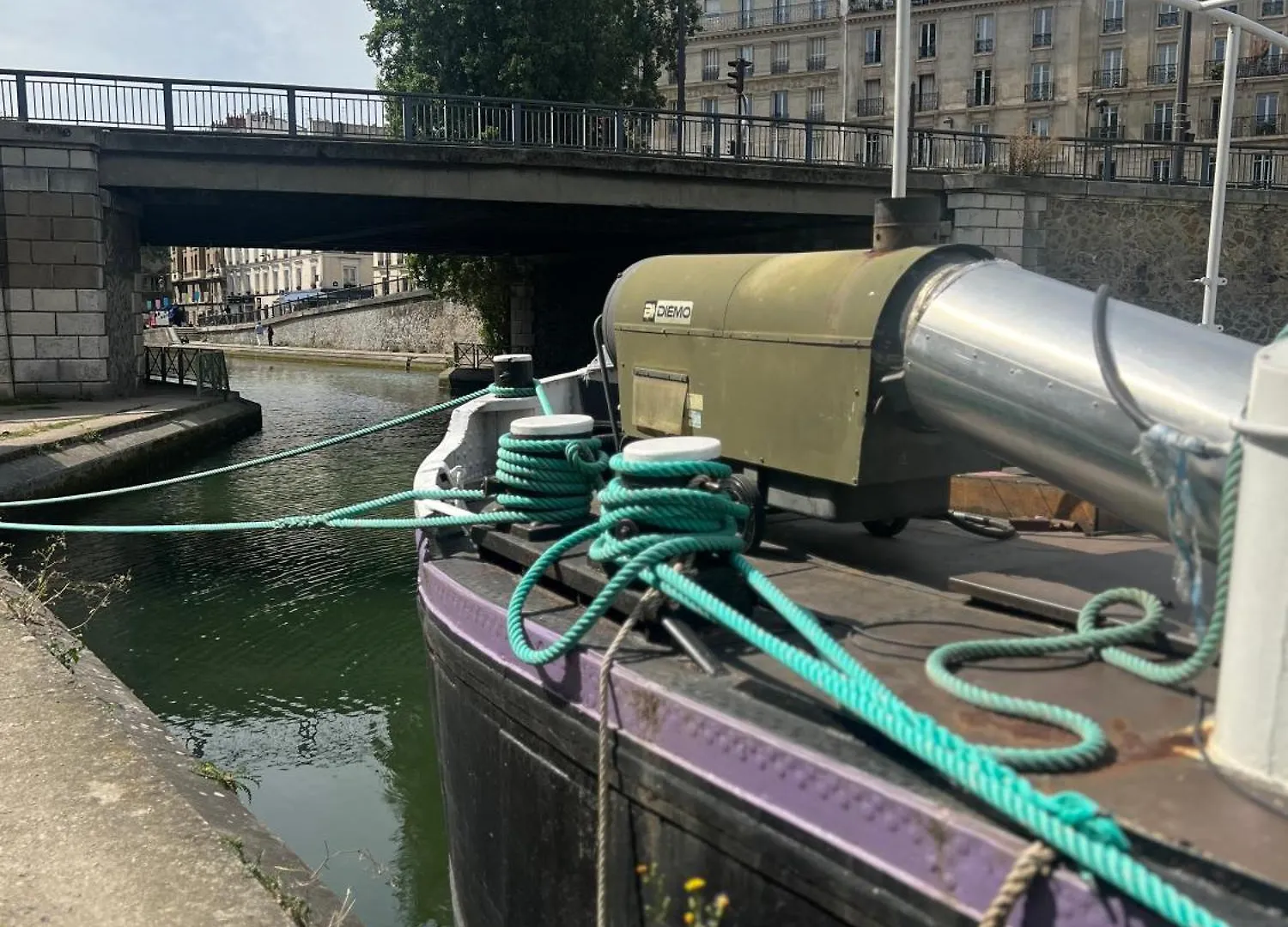Canal St Martin Miss Dodu Paris